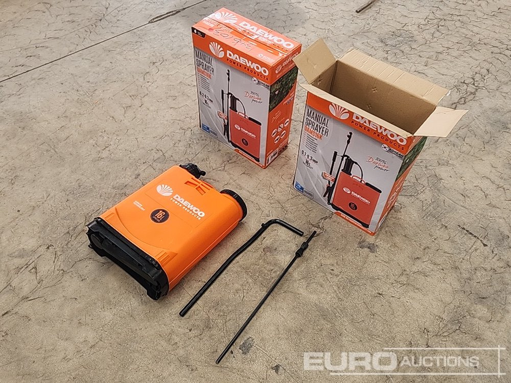 Unused Daewoo DAMS16K 16 Litre Backpack Sprayer (2 of) - Pajisjet e ofiçinës: foto 2 Unused Daewoo DAMS16K 16 Litre Backpack Sprayer (2 of) - Pajisjet e ofiçinës: foto 2