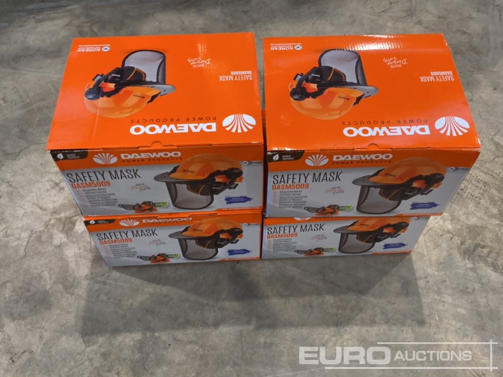 Unused Daewoo DASM5009 Safety Mask (4 of) - Pajisjet e ofiçinës: foto 2 Unused Daewoo DASM5009 Safety Mask (4 of) - Pajisjet e ofiçinës: foto 2