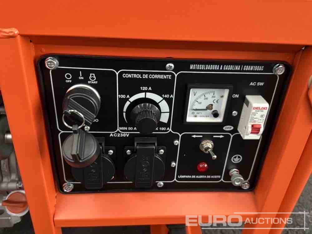 Motori Unused Daewoo GDAW190AC 3.6Kw Petrol Generator: foto 6