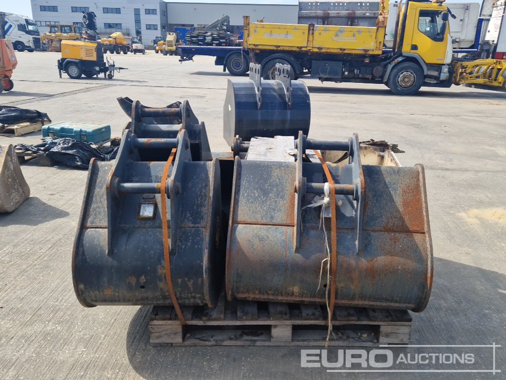 Unused Geith 60" Ditching, 36", 24", 18" Digging Bucket, Hydraulic Double Lock QH 45mm Pin to suit 4-6 Ton Excavator - Kovë: foto 4 Unused Geith 60" Ditching, 36", 24", 18" Digging Bucket, Hydraulic Double Lock QH 45mm Pin to suit 4-6 Ton Excavator - Kovë: foto 4