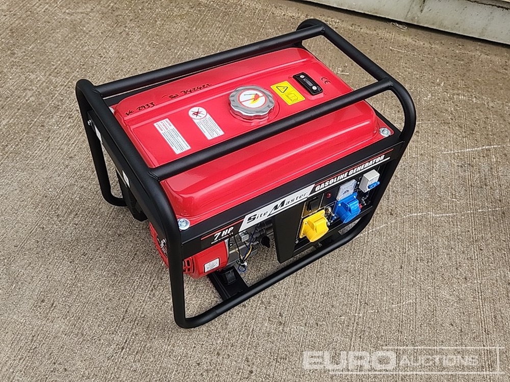 Unused Site Master7Hp Petrol Generator - Set gjeneratori: foto 1 Unused Site Master7Hp Petrol Generator - Set gjeneratori: foto 1