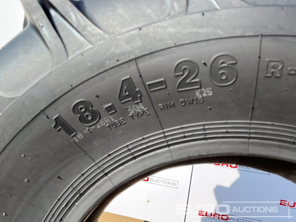 Unused Top Trust 18.4-26-10PR R1 Backhoe Loader Tyre - Gomë: foto 4 Unused Top Trust 18.4-26-10PR R1 Backhoe Loader Tyre - Gomë: foto 4