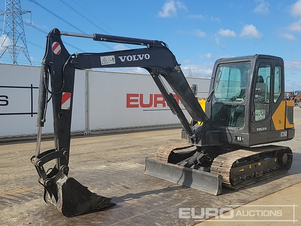 Volvo EC55D - Miniekskavator: foto 1 Volvo EC55D - Miniekskavator: foto 1
