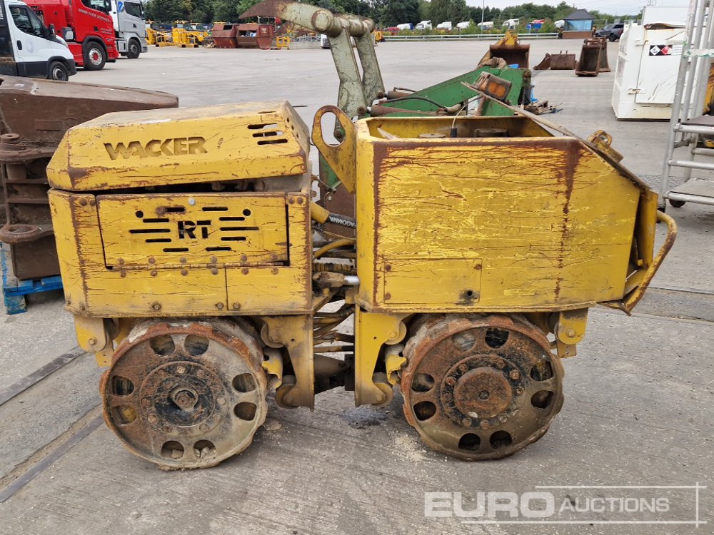 Wacker Remote Controlled Double Drum Vibrating Padfoot Trench Roller (Spares) - Makineri asfalti: foto 2 Wacker Remote Controlled Double Drum Vibrating Padfoot Trench Roller (Spares) - Makineri asfalti: foto 2