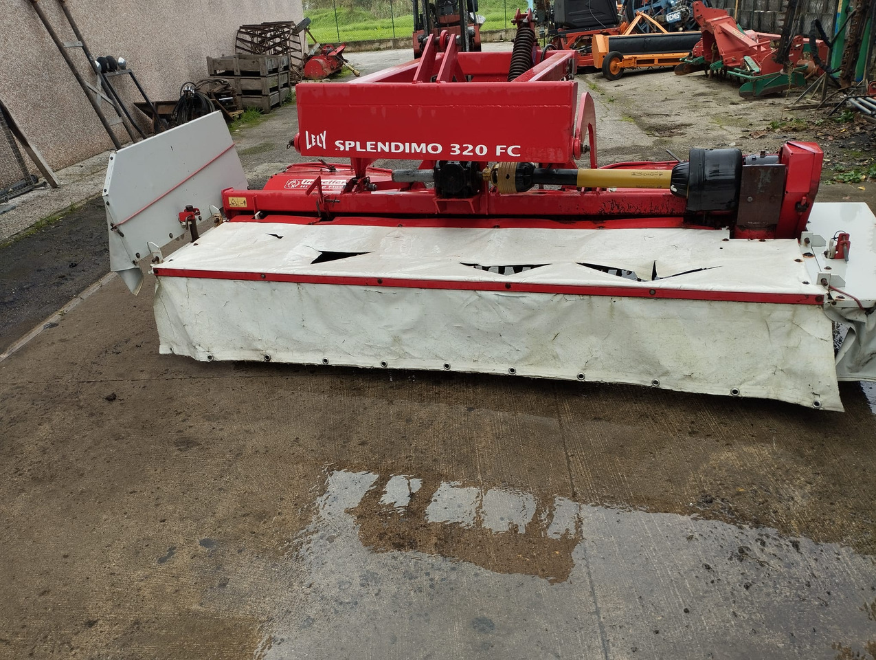 Falciacondizionatrice usata Lely frontale - Korrëse bari: foto 3 Falciacondizionatrice usata Lely frontale - Korrëse bari: foto 3