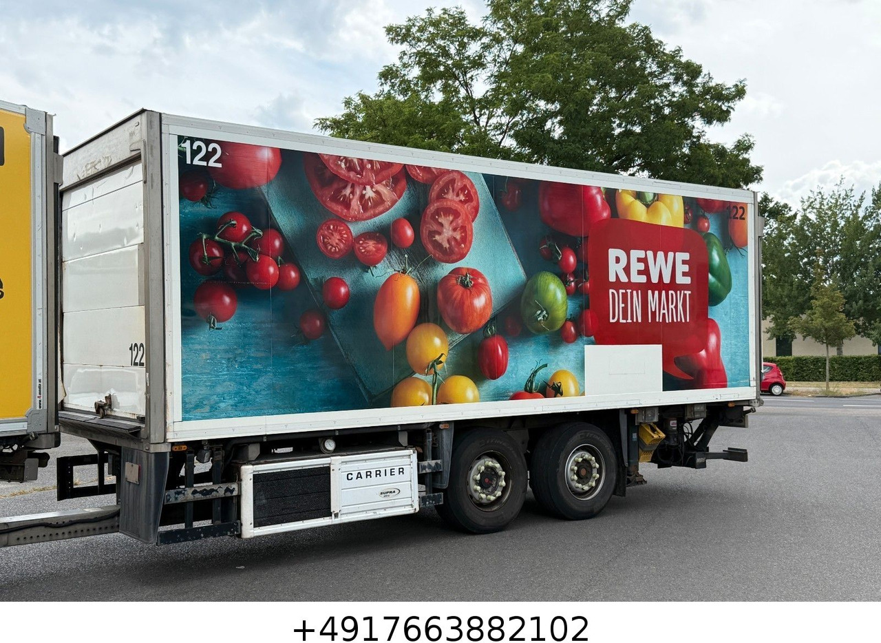 Schmitz Cargobull Kühl/Tandem/Durchlade/Carrier Supra 850/Ladebord - Rimorkio frigorifer: foto 1 Schmitz Cargobull Kühl/Tandem/Durchlade/Carrier Supra 850/Ladebord - Rimorkio frigorifer: foto 1