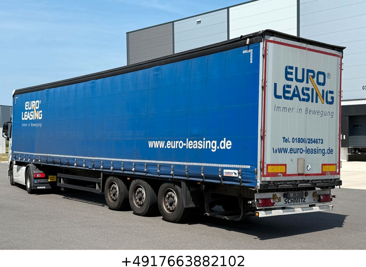 Schmitz Cargobull SCB*S3T/BPW/Edscha/Liftachse - Gjysmë rimorkio me tendë: foto 1 Schmitz Cargobull SCB*S3T/BPW/Edscha/Liftachse - Gjysmë rimorkio me tendë: foto 1