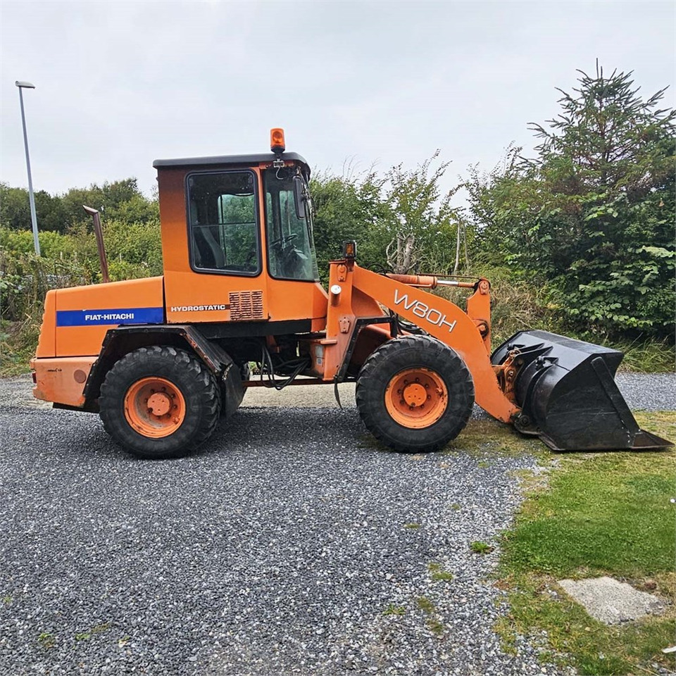 Fiat-Hitachi W80 H - Fadrom me goma: foto 2 Fiat-Hitachi W80 H - Fadrom me goma: foto 2