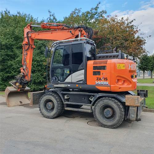 Hitachi ZX145 WT-6 - Ekskavator me goma: foto 1 Hitachi ZX145 WT-6 - Ekskavator me goma: foto 1