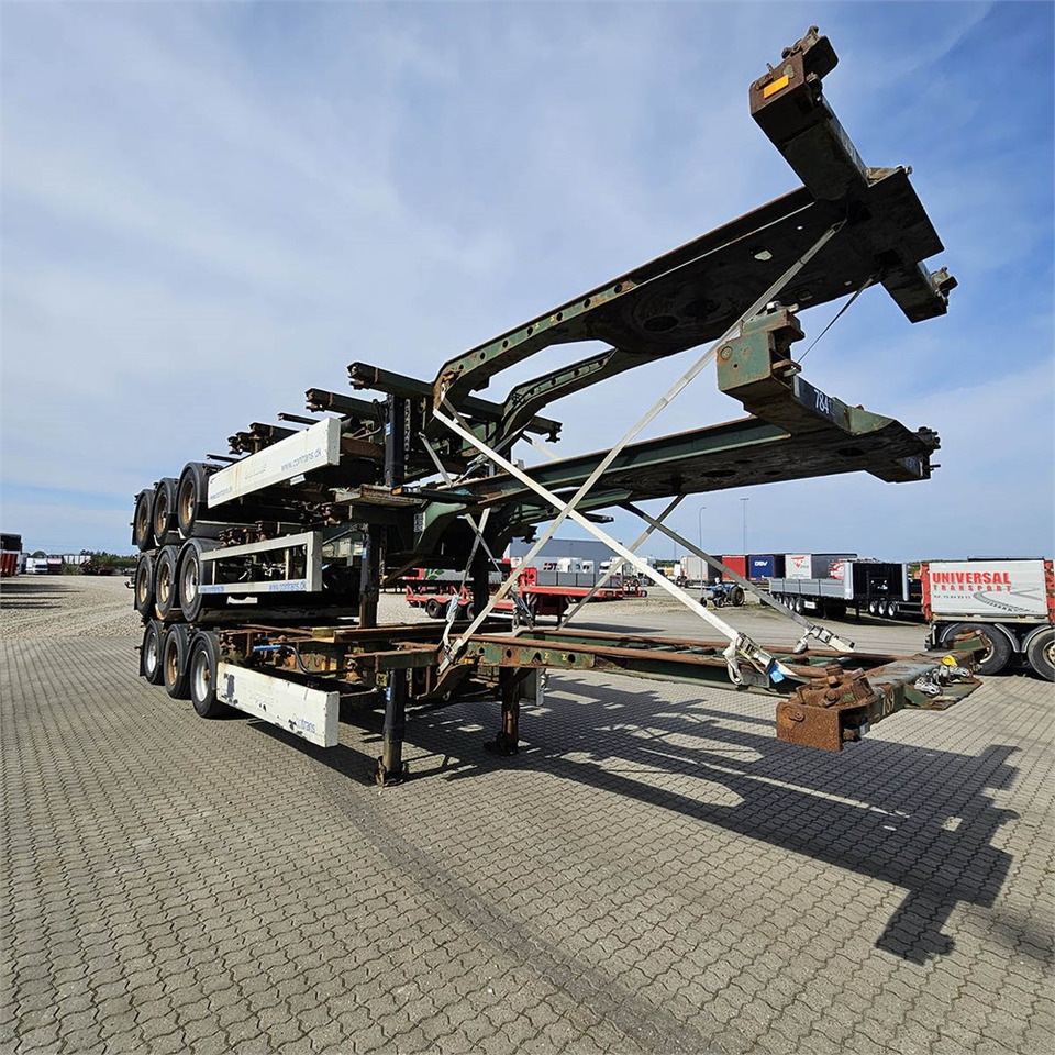 Krone 3 styk - Transportjer kontejnerësh/ Gjysmë rimorkio me karroceri të çmontueshme: foto 2 Krone 3 styk - Transportjer kontejnerësh/ Gjysmë rimorkio me karroceri të çmontueshme: foto 2