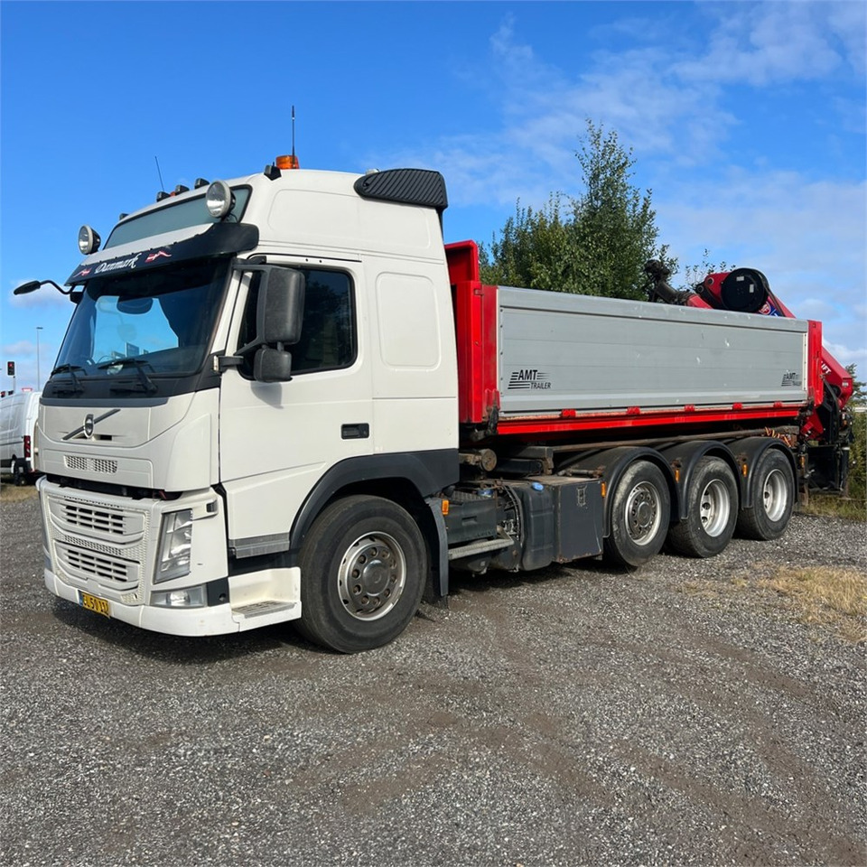 Volvo FM 8x4 500 - Kamion me karroceri të hapur, Kamion me vinç: foto 1 Volvo FM 8x4 500 - Kamion me karroceri të hapur, Kamion me vinç: foto 1