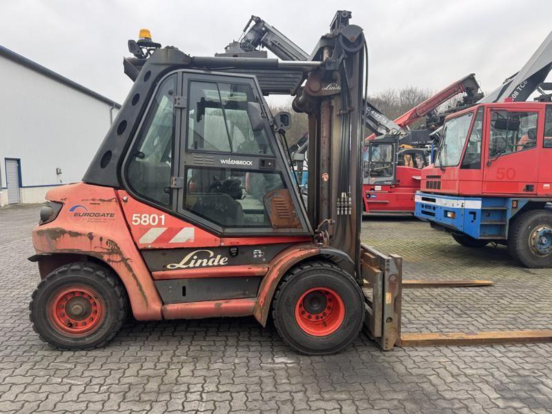 Linde H80D-02 - Pirun më naftë: foto 2 Linde H80D-02 - Pirun më naftë: foto 2