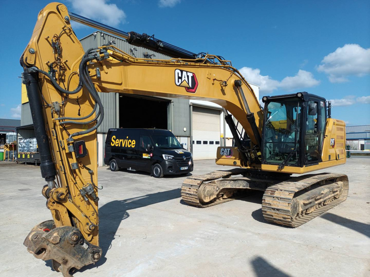 CAT 323 - Ekskavator me zinxhirë: foto 1 CAT 323 - Ekskavator me zinxhirë: foto 1