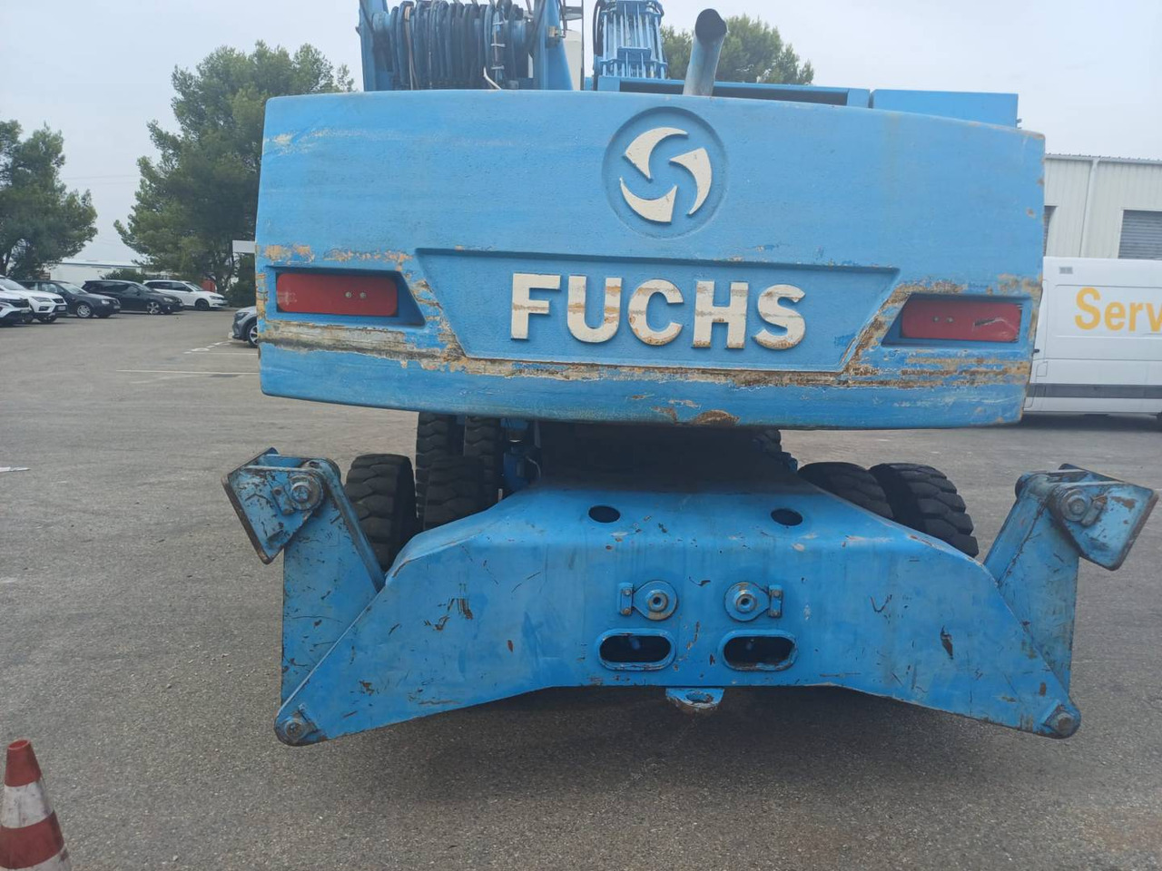 FUCHS MHL320 - Ekskavator me goma: foto 2 FUCHS MHL320 - Ekskavator me goma: foto 2