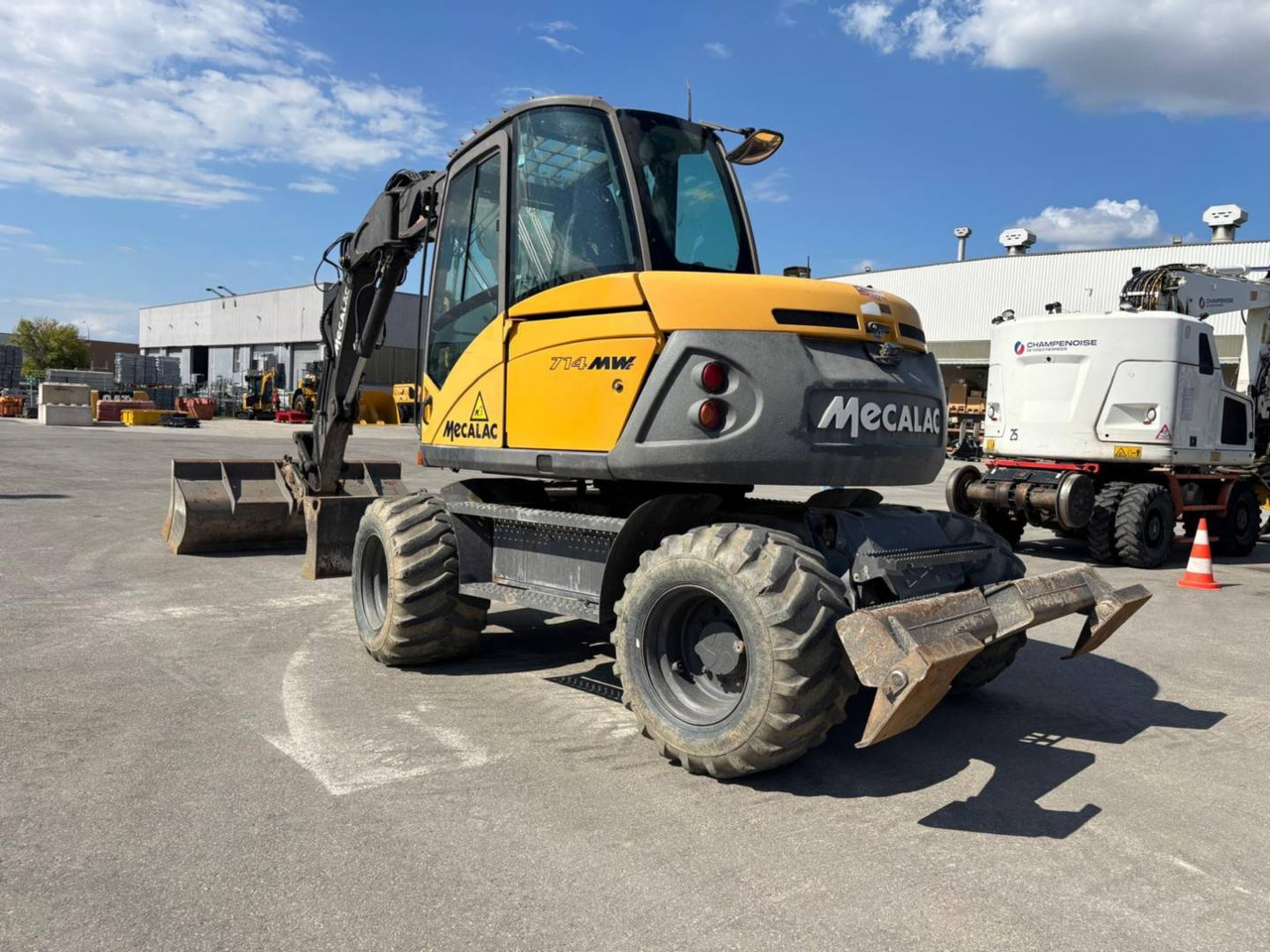 MECALAC 714MW - Ekskavator me goma: foto 4 MECALAC 714MW - Ekskavator me goma: foto 4