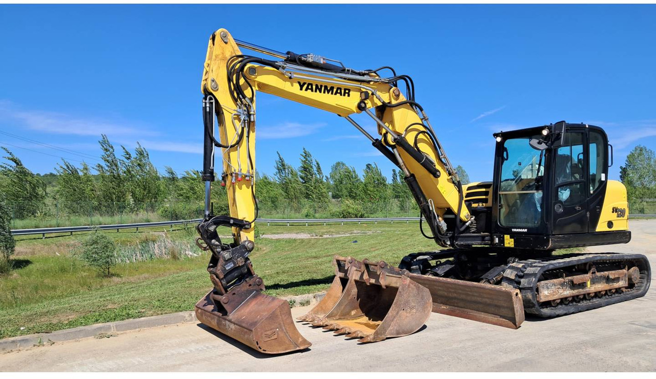 YANMAR SV120 - Ekskavator me zinxhirë: foto 1 YANMAR SV120 - Ekskavator me zinxhirë: foto 1