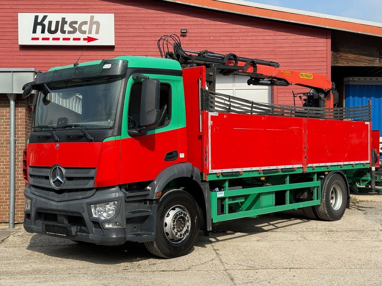 Mercedes-Benz MB 1832L + Palfinger PK 12001L Heckkran - Kamion me vinç: foto 2 Mercedes-Benz MB 1832L + Palfinger PK 12001L Heckkran - Kamion me vinç: foto 2