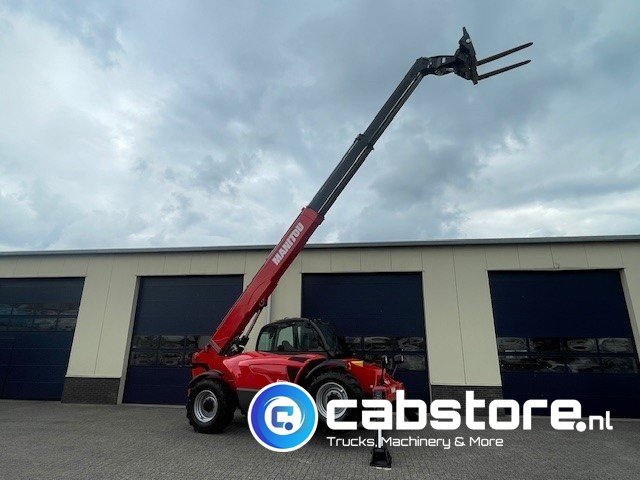 Ekskavator teleskopik Manitou MT 1440 Easy 75D ST3B Verreiker Manitou MT 1440 Easy 75D ST3B Verreiker - Bouwjaar 2018 - Draaiuren 1742 - Palletvorken: foto 8