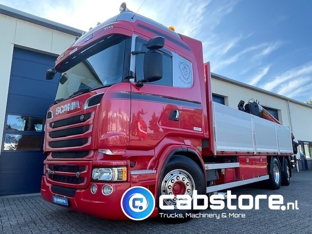Scania R520 LB6X2*4HNB Euro 6 - Bouwjaar 2013 - Highline - Opticruise - Open box + Palfinger PK 24001-K B Autolaadkraan - Good condition ! - Kamion me vinç: foto 2 Scania R520 LB6X2*4HNB Euro 6 - Bouwjaar 2013 - Highline - Opticruise - Open box + Palfinger PK 24001-K B Autolaadkraan - Good condition ! - Kamion me vinç: foto 2