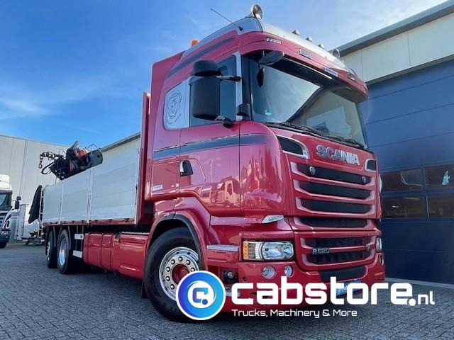 Scania R520 LB6X2*4HNB Euro 6 - Bouwjaar 2013 - Highline - Opticruise - Open box + Palfinger PK 24001-K B Autolaadkraan - Good condition ! - Kamion me karroceri të hapur, Kamion me vinç: foto 4 Scania R520 LB6X2*4HNB Euro 6 - Bouwjaar 2013 - Highline - Opticruise - Open box + Palfinger PK 24001-K B Autolaadkraan - Good condition ! - Kamion me karroceri të hapur, Kamion me vinç: foto 4