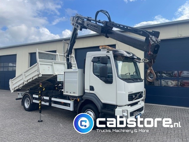 Volvo FL 240 4x2 Euro 5 - Kipper - MKG HLK 45 a2 Autolaadkraan - Bouwjaar 2012 - APK 18-10-2025 - ORIGINAL Km 35.640 !!!! - Good condition !! - Kamion me vinç: foto 3 Volvo FL 240 4x2 Euro 5 - Kipper - MKG HLK 45 a2 Autolaadkraan - Bouwjaar 2012 - APK 18-10-2025 - ORIGINAL Km 35.640 !!!! - Good condition !! - Kamion me vinç: foto 3