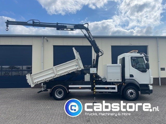 Volvo FL 240 4x2 Euro 5 - Kipper - MKG HLK 45 a2 Autolaadkraan - Bouwjaar 2012 - APK 18-10-2025 - ORIGINAL Km 35.640 !!!! - Good condition !! - Kamion me vinç: foto 2 Volvo FL 240 4x2 Euro 5 - Kipper - MKG HLK 45 a2 Autolaadkraan - Bouwjaar 2012 - APK 18-10-2025 - ORIGINAL Km 35.640 !!!! - Good condition !! - Kamion me vinç: foto 2