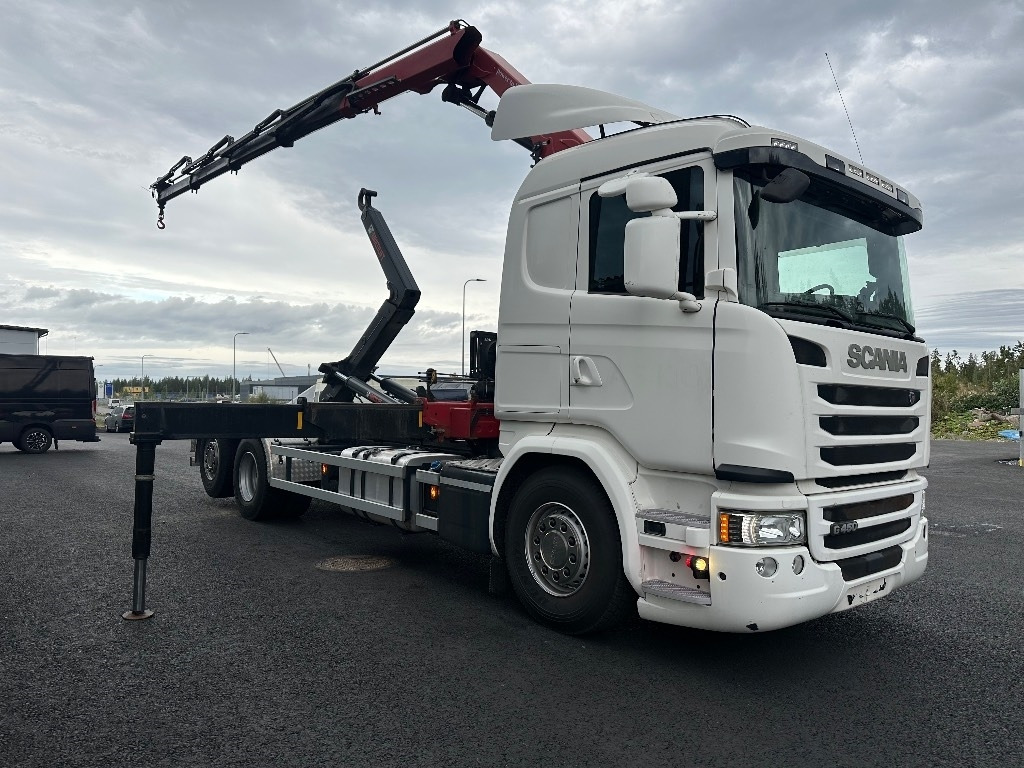 Scania G450 6x2*4 HMF 2120 - Kamion me vinç: foto 3 Scania G450 6x2*4 HMF 2120 - Kamion me vinç: foto 3