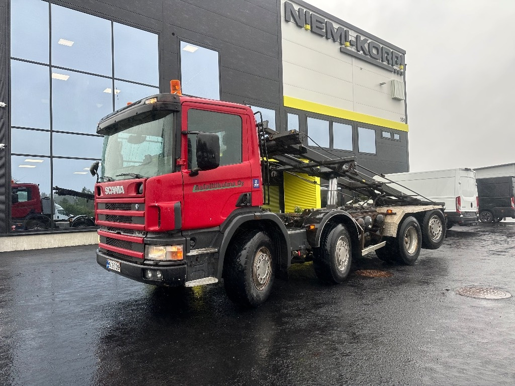 Scania P114 8x2*6 - Fadromë ngarkuese: foto 1 Scania P114 8x2*6 - Fadromë ngarkuese: foto 1