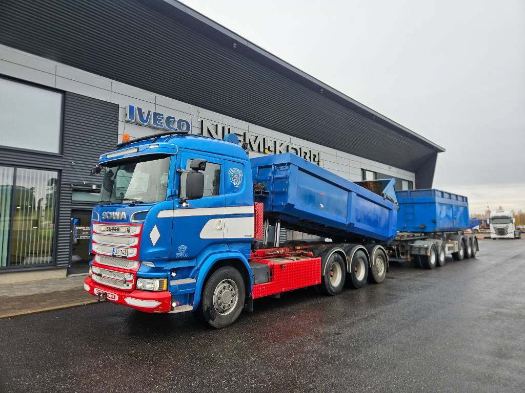 Scania R730 76tn kasettiyhdistelmä - Kamion vetëshkarkues: foto 1 Scania R730 76tn kasettiyhdistelmä - Kamion vetëshkarkues: foto 1