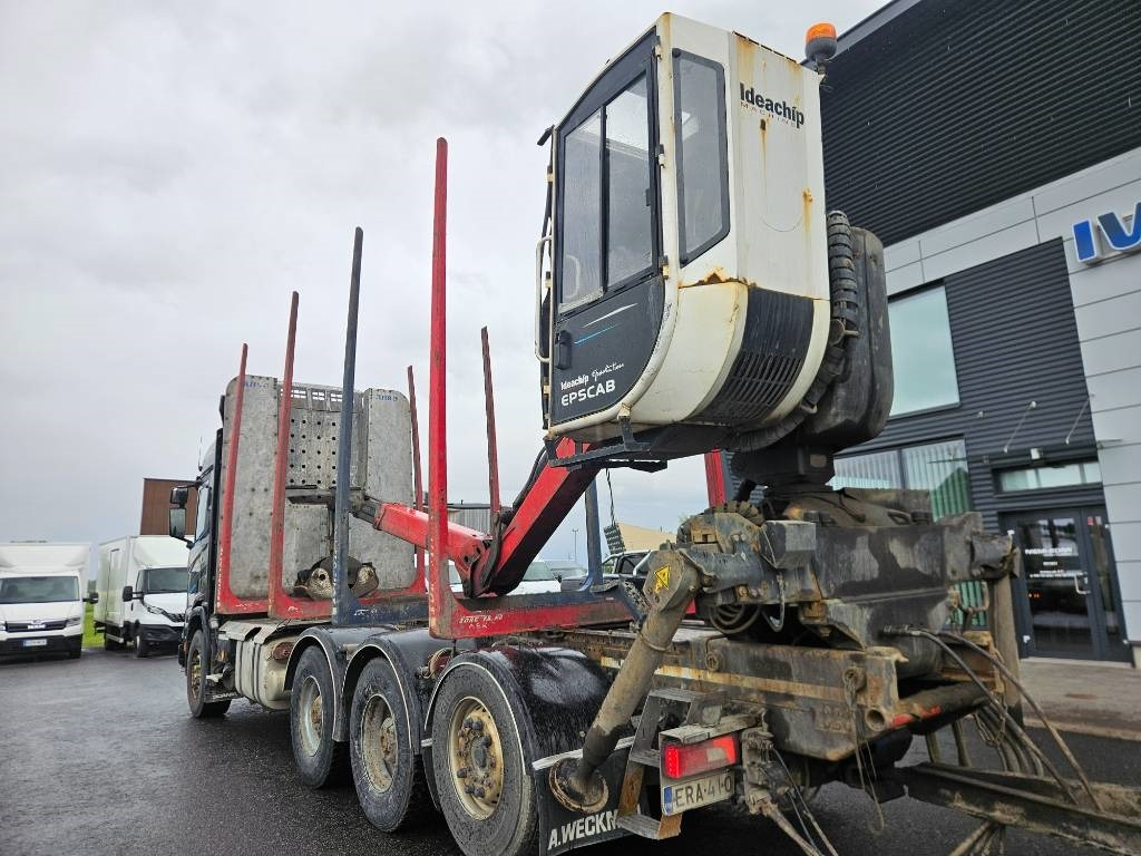 Kamion për transport druri Scania R730 8x4 koko yhdistelmä: foto 8