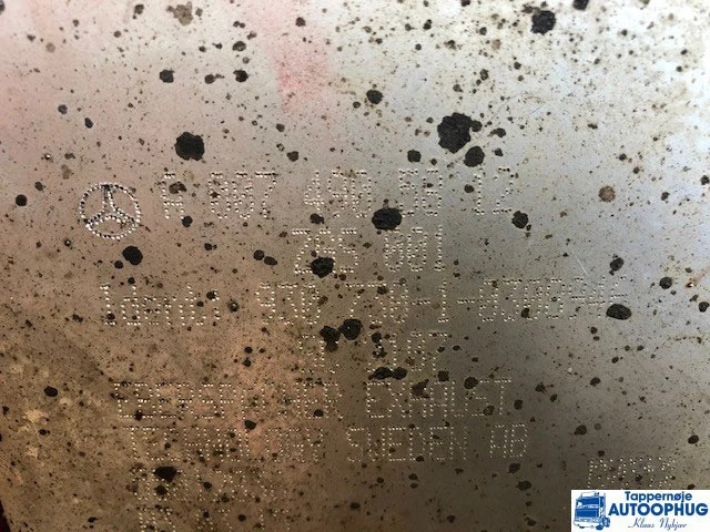 Mercedes-Benz Actros 2551 Exhaust P/N: A007 490 58 12 - Sistemi i shkarkimit për Kamioni: foto 5 Mercedes-Benz Actros 2551 Exhaust P/N: A007 490 58 12 - Sistemi i shkarkimit për Kamioni: foto 5