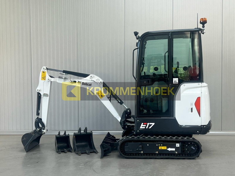Miniekskavator i ri Bobcat E 17: foto 1