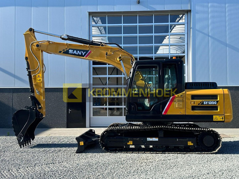 Sany SY 135 C - Ekskavator me zinxhirë: foto 1 Sany SY 135 C - Ekskavator me zinxhirë: foto 1