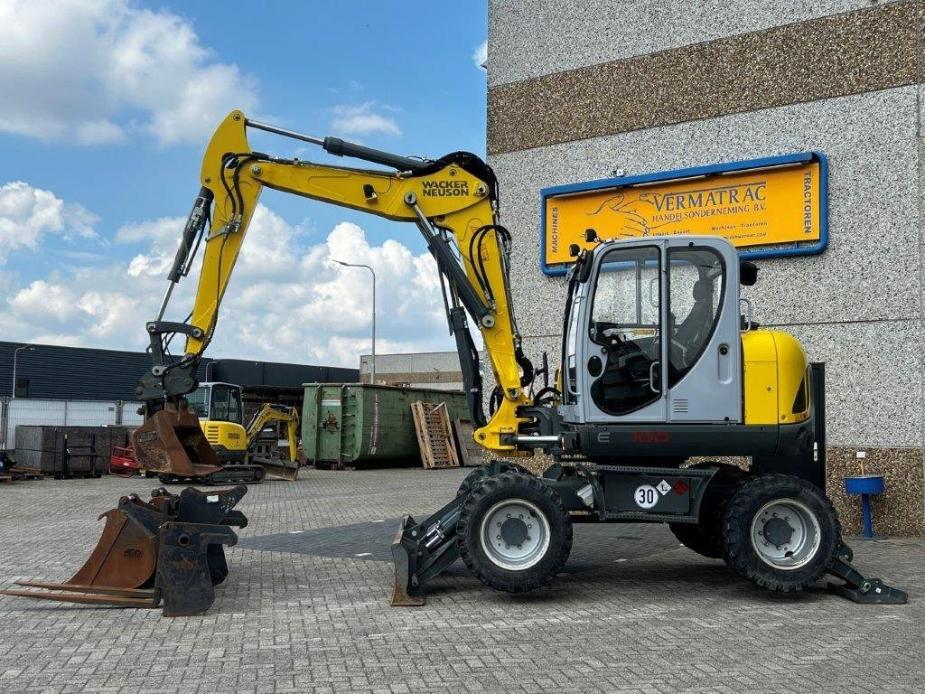 Wacker Neuson EW100 – 1376 hours – 2019!! - Ekskavator me goma: foto 2 Wacker Neuson EW100 – 1376 hours – 2019!! - Ekskavator me goma: foto 2