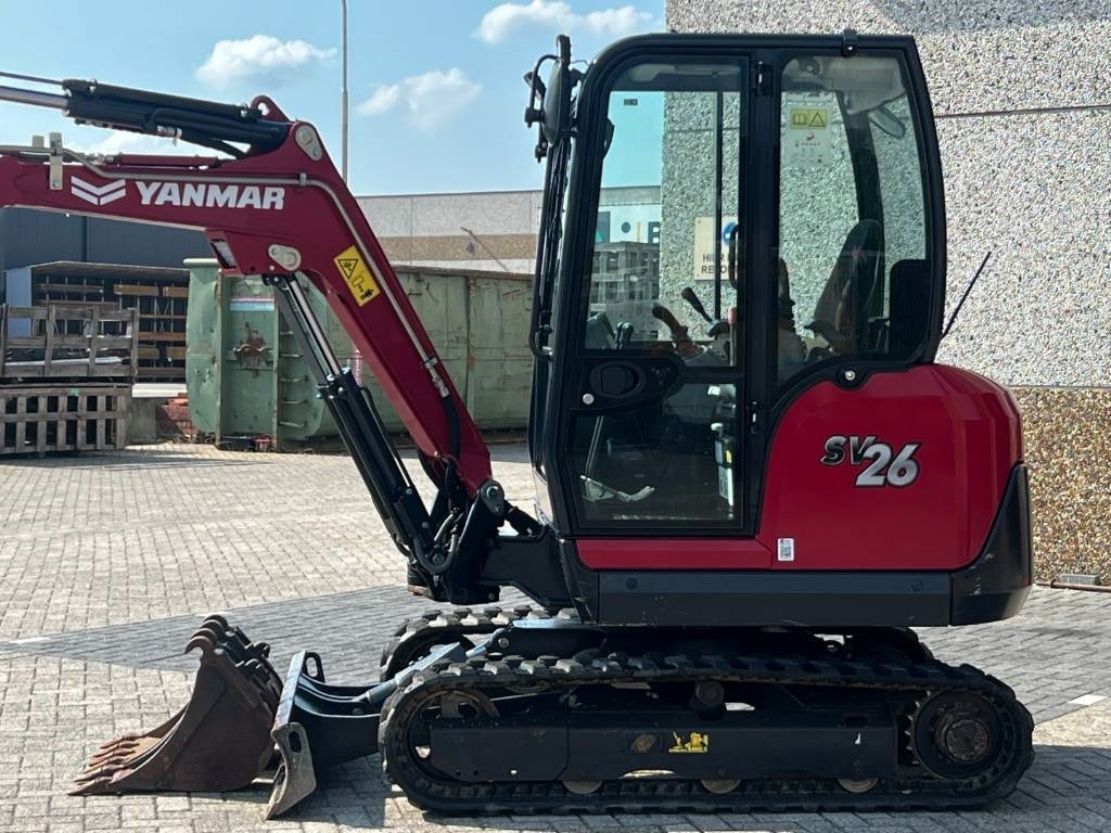 Yanmar SV26, quick bucket release, 294 hours, 2022! - Miniekskavator: foto 3 Yanmar SV26, quick bucket release, 294 hours, 2022! - Miniekskavator: foto 3