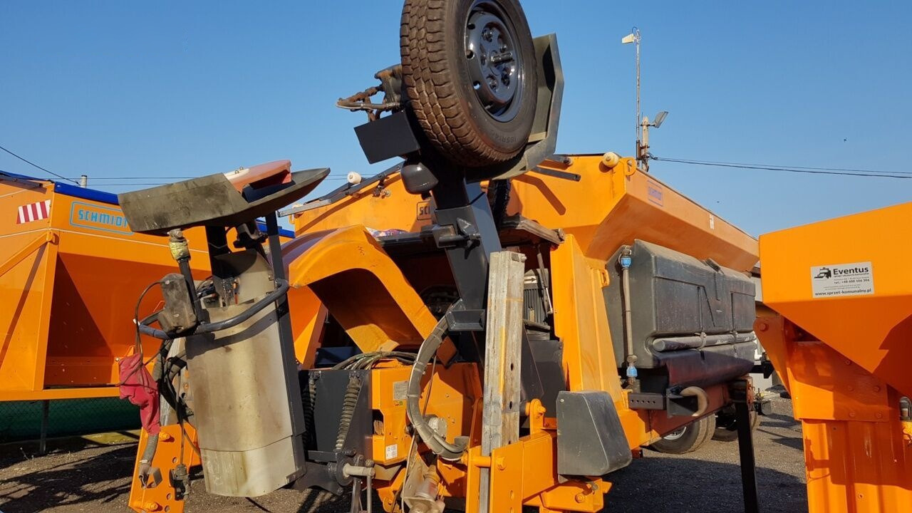 Shpërndarës rëre/ Kripe për Mjet bujqësor/ Special Schmidt Solarko piaskarka SCHMIDT STRATOS 5m3 20: foto 8