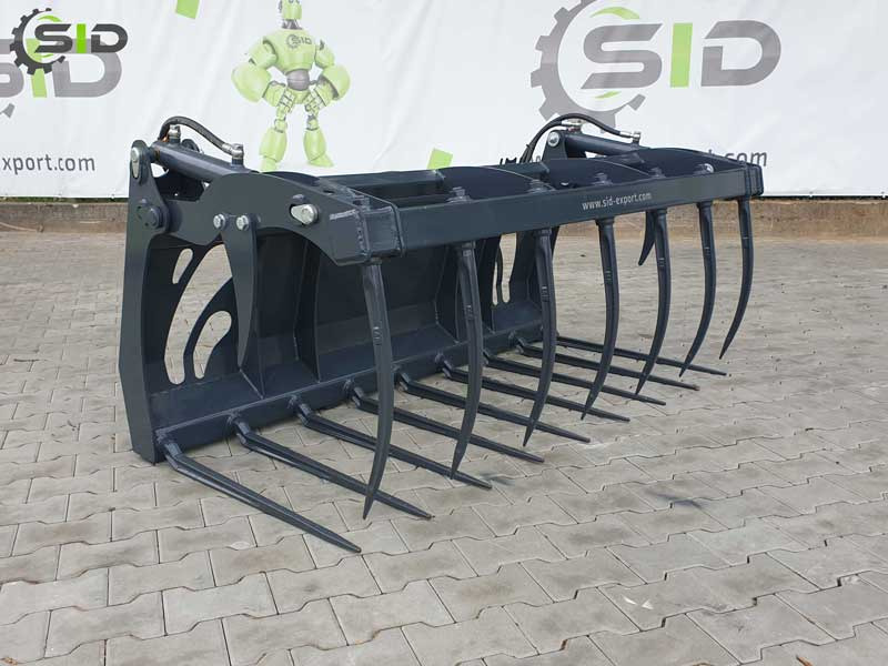 SID KROKODYL / KROKODILZANGE / Fourche crocodile / Muck Fork With Top Grab 1,0 m - Pirunë për Kovë kafshuese: foto 1 SID KROKODYL / KROKODILZANGE / Fourche crocodile / Muck Fork With Top Grab 1,0 m - Pirunë për Kovë kafshuese: foto 1