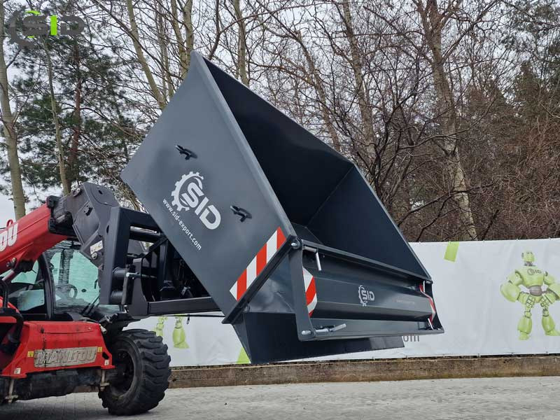 SID Kippmulde leicht Heckcontainer / Hydraulic transport box 1200 mm x 950 mm - Kundërpeshë për Kundërpeshë: foto 1 SID Kippmulde leicht Heckcontainer / Hydraulic transport box 1200 mm x 950 mm - Kundërpeshë për Kundërpeshë: foto 1