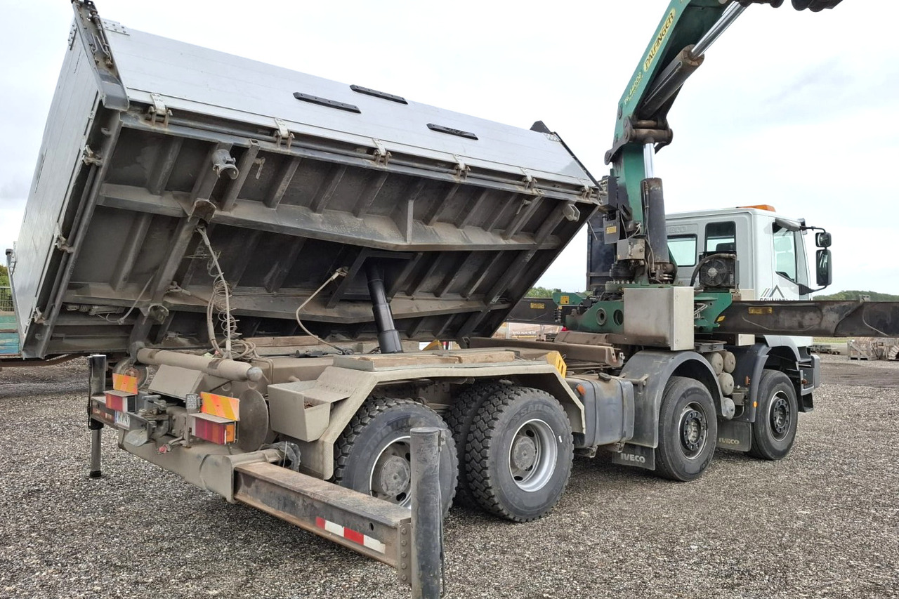 IVECO 480 EUROTRAKKER 8x4/TÜV/Palfinger PK 44002 G/MEILLER - Kamion me vinç: foto 5 IVECO 480 EUROTRAKKER 8x4/TÜV/Palfinger PK 44002 G/MEILLER - Kamion me vinç: foto 5