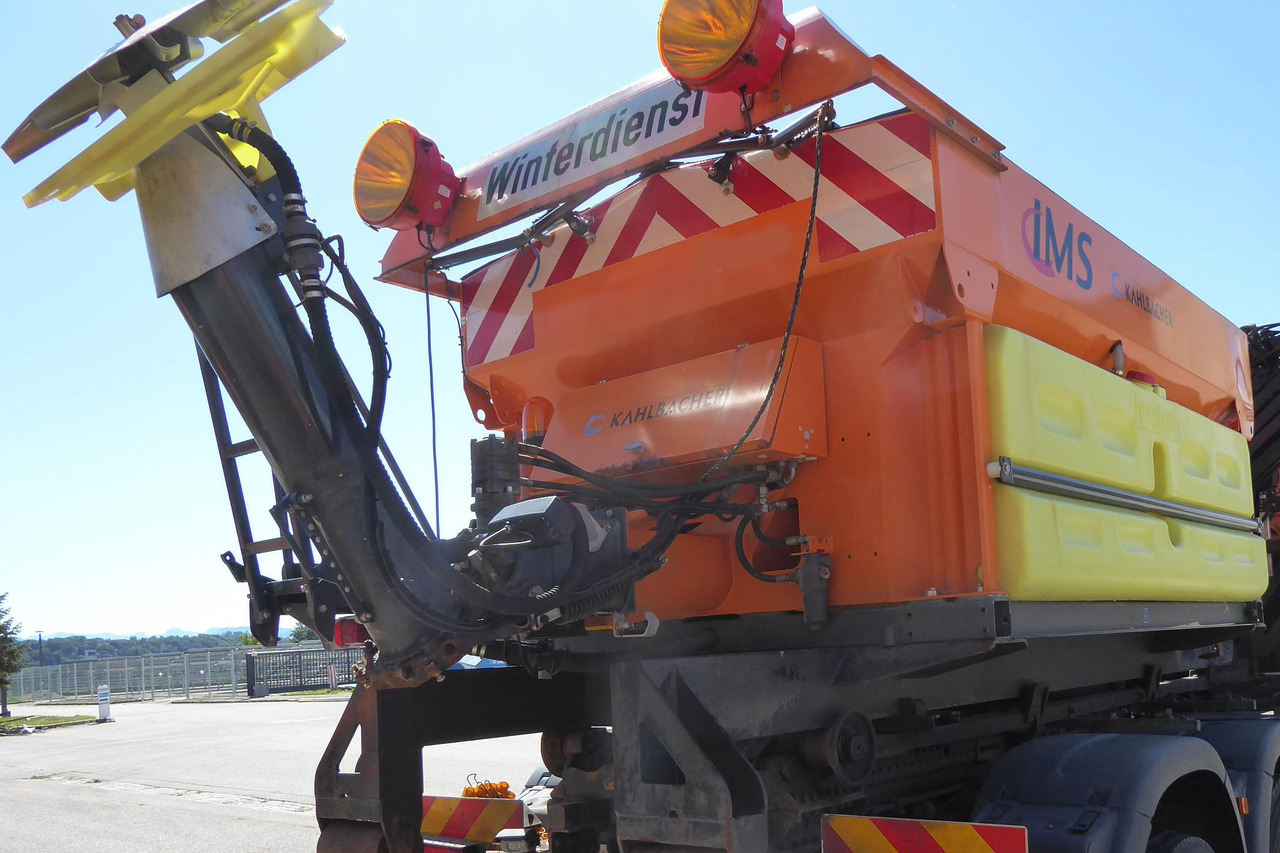 KÜPPER-WEISSER /GMEINER/BUCHER Feuchtsalzstreuer Salzstreuer Streuer auf Abrollgestell - Kamion vetëngarkues: foto 2 KÜPPER-WEISSER /GMEINER/BUCHER Feuchtsalzstreuer Salzstreuer Streuer auf Abrollgestell - Kamion vetëngarkues: foto 2