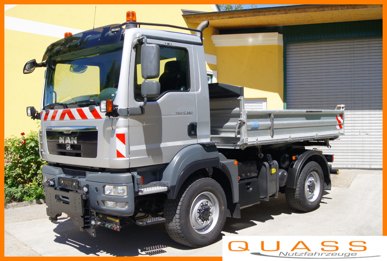MAN TGM 13.290/4x4/TÜV/Euro 5/einzelbereift/Winterdienst/MEILLER - Makinë për heqjen e borës: foto 1 MAN TGM 13.290/4x4/TÜV/Euro 5/einzelbereift/Winterdienst/MEILLER - Makinë për heqjen e borës: foto 1