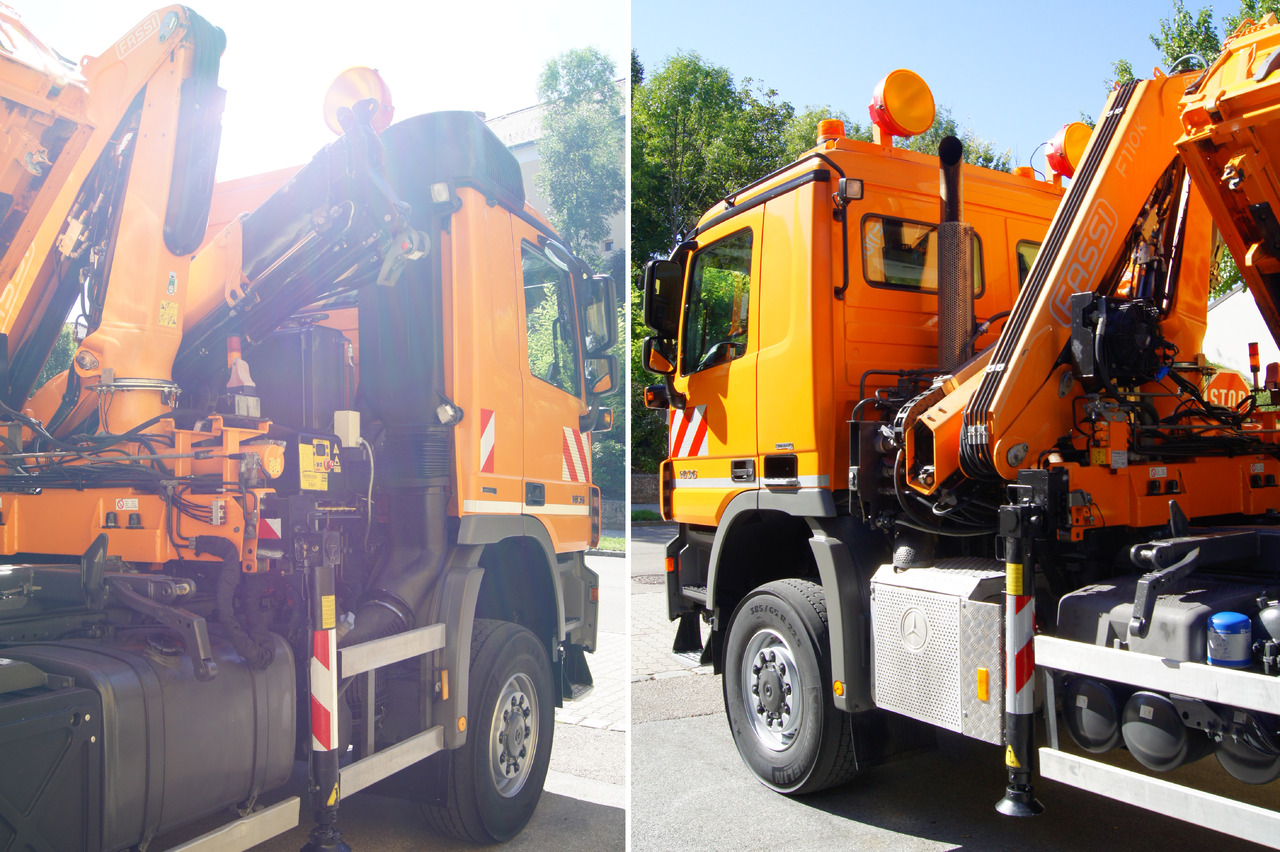 MERCEDES-BENZ ACTROS 1836 /4x4/TÜV/FASSI 110/MEILLER/Winterdienst/Wechselsystem - Makinë për heqjen e borës: foto 5 MERCEDES-BENZ ACTROS 1836 /4x4/TÜV/FASSI 110/MEILLER/Winterdienst/Wechselsystem - Makinë për heqjen e borës: foto 5