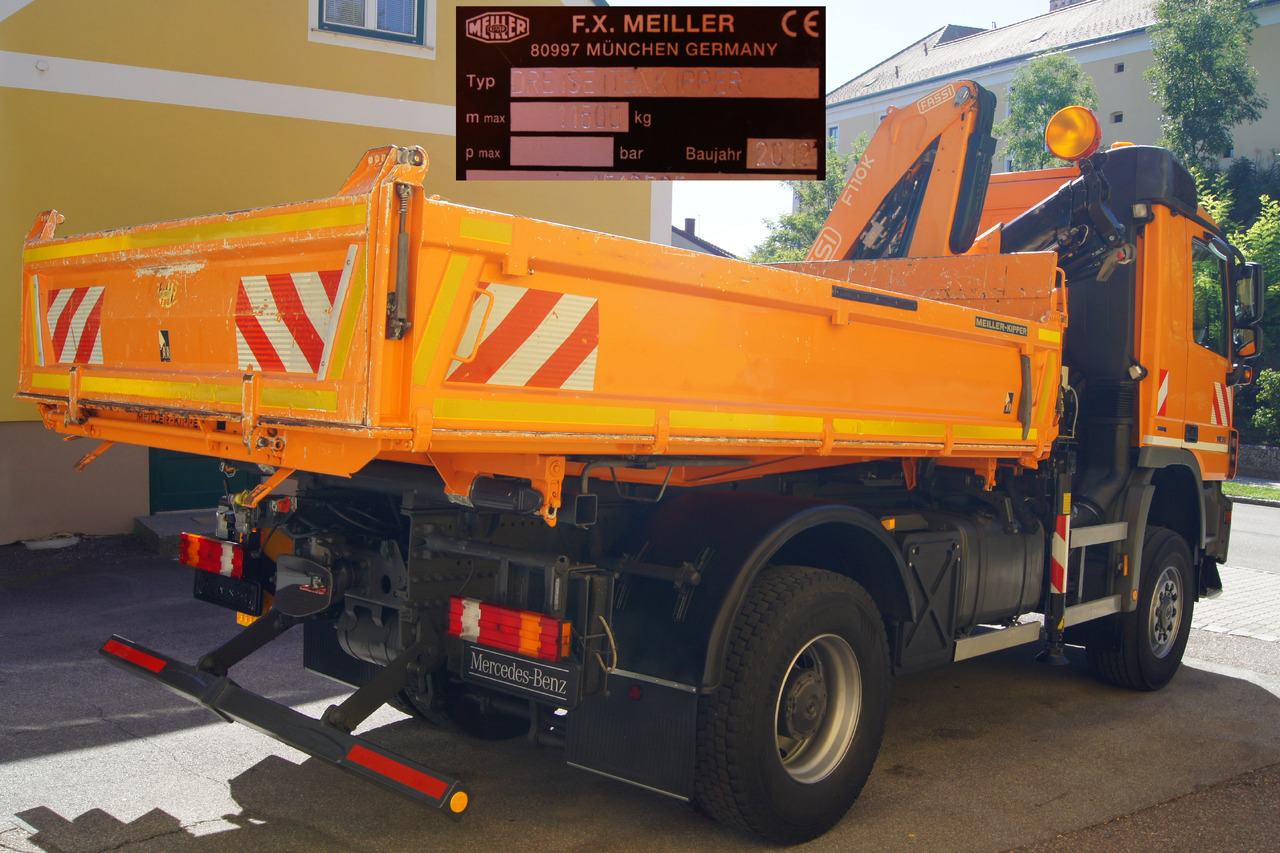 MERCEDES-BENZ ACTROS 1836 /4x4/TÜV/FASSI 110/MEILLER/Winterdienst/Wechselsystem - Makinë për heqjen e borës: foto 4 MERCEDES-BENZ ACTROS 1836 /4x4/TÜV/FASSI 110/MEILLER/Winterdienst/Wechselsystem - Makinë për heqjen e borës: foto 4