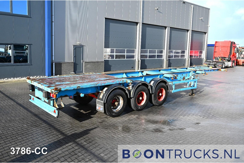 Blumhardt Cont.-Sal 40.24 E FIXED CHASSIS | 2x20-30-40ft * STEEL SUSPENSION * 5450 KG * BPW - Transportjer kontejnerësh/ Gjysmë rimorkio me karroceri të çmontueshme: foto 1 Blumhardt Cont.-Sal 40.24 E FIXED CHASSIS | 2x20-30-40ft * STEEL SUSPENSION * 5450 KG * BPW - Transportjer kontejnerësh/ Gjysmë rimorkio me karroceri të çmontueshme: foto 1
