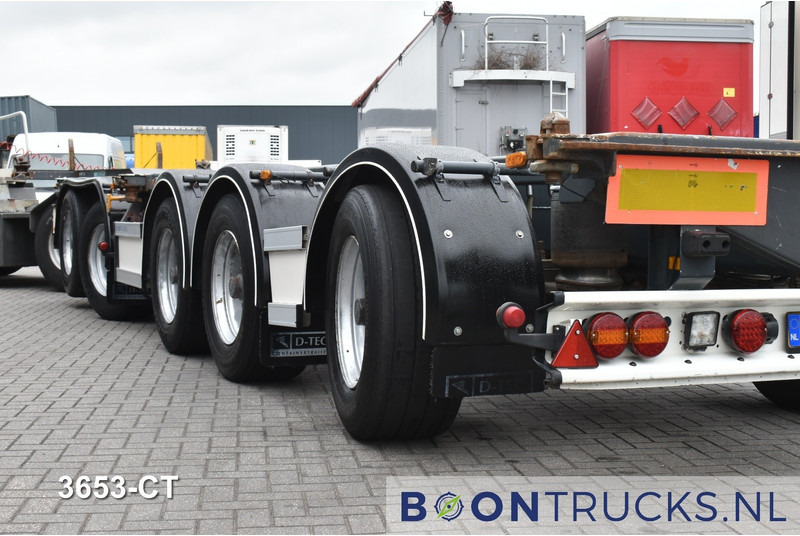 D-Tec CT-60-05D COMBITRAILER | 2x20-30-40-45ft HC * 3x STEERING * 3x LIFT AXLE * NL TRAILER - Transportjer kontejnerësh/ Gjysmë rimorkio me karroceri të çmontueshme: foto 2 D-Tec CT-60-05D COMBITRAILER | 2x20-30-40-45ft HC * 3x STEERING * 3x LIFT AXLE * NL TRAILER - Transportjer kontejnerësh/ Gjysmë rimorkio me karroceri të çmontueshme: foto 2