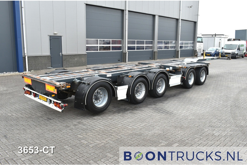 D-Tec CT-60-05D COMBITRAILER | 2x20-30-40-45ft HC * 3x STEERING * 3x LIFT AXLE * NL TRAILER - Transportjer kontejnerësh/ Gjysmë rimorkio me karroceri të çmontueshme: foto 1 D-Tec CT-60-05D COMBITRAILER | 2x20-30-40-45ft HC * 3x STEERING * 3x LIFT AXLE * NL TRAILER - Transportjer kontejnerësh/ Gjysmë rimorkio me karroceri të çmontueshme: foto 1