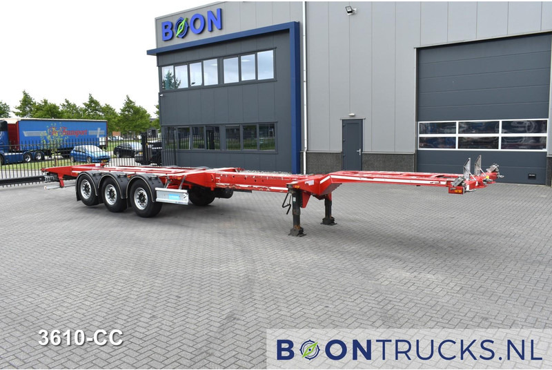 D-Tec FLEXITRAILER | 2x20-30-40-45ft HC * 2x LIFT AXLE * 2x EXTENDABLE * DISC BRAKES - Transportjer kontejnerësh/ Gjysmë rimorkio me karroceri të çmontueshme: foto 4 D-Tec FLEXITRAILER | 2x20-30-40-45ft HC * 2x LIFT AXLE * 2x EXTENDABLE * DISC BRAKES - Transportjer kontejnerësh/ Gjysmë rimorkio me karroceri të çmontueshme: foto 4