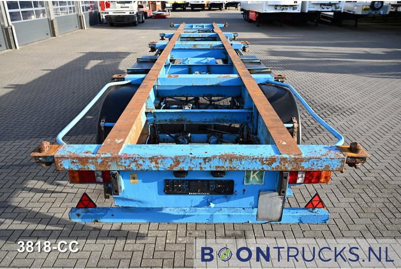 KOHLER CS 40/220/3 FIXED CHASSIS | 2x20-30-40ft * STEEL SUSPENSION * SAF / DRUM - Transportjer kontejnerësh/ Gjysmë rimorkio me karroceri të çmontueshme: foto 2 KOHLER CS 40/220/3 FIXED CHASSIS | 2x20-30-40ft * STEEL SUSPENSION * SAF / DRUM - Transportjer kontejnerësh/ Gjysmë rimorkio me karroceri të çmontueshme: foto 2