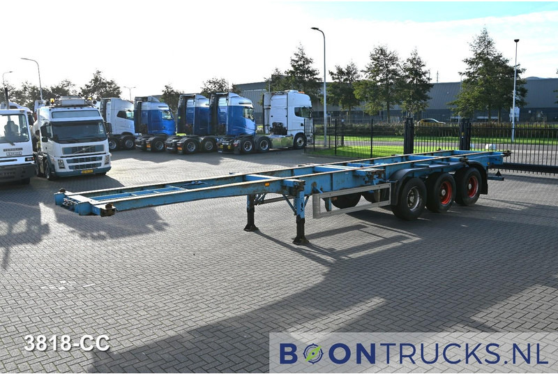 KOHLER CS 40/220/3 FIXED CHASSIS | 2x20-30-40ft * STEEL SUSPENSION * SAF / DRUM - Transportjer kontejnerësh/ Gjysmë rimorkio me karroceri të çmontueshme: foto 5 KOHLER CS 40/220/3 FIXED CHASSIS | 2x20-30-40ft * STEEL SUSPENSION * SAF / DRUM - Transportjer kontejnerësh/ Gjysmë rimorkio me karroceri të çmontueshme: foto 5
