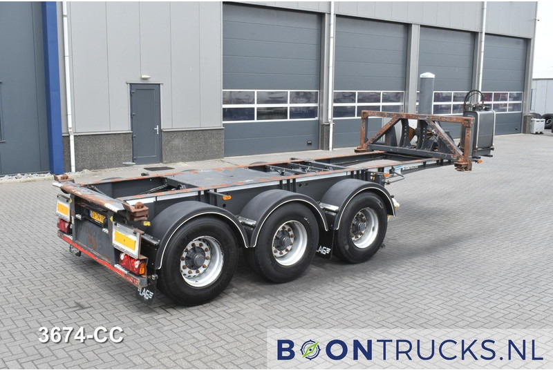 LAG O-3-CC A9 | 20ft TIPPING CHASSIS * 24v SELF SUPPORT * LIFT AXLE * BPW / DISC - Transportjer kontejnerësh/ Gjysmë rimorkio me karroceri të çmontueshme: foto 1 LAG O-3-CC A9 | 20ft TIPPING CHASSIS * 24v SELF SUPPORT * LIFT AXLE * BPW / DISC - Transportjer kontejnerësh/ Gjysmë rimorkio me karroceri të çmontueshme: foto 1